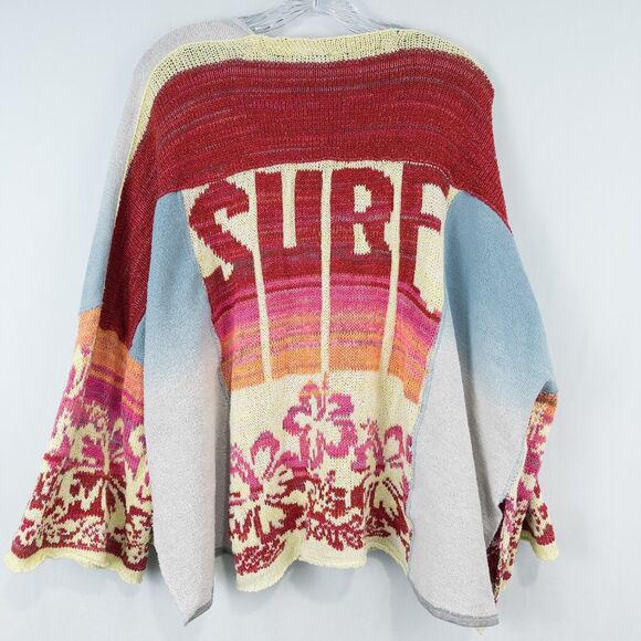 Free People Sweaters - Free People Surf Sweater Kimono Womens XS/S Knit Oversized Beach Boho Festival